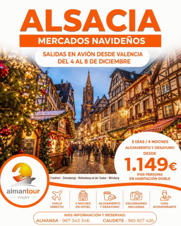 MERCADOS NAVIDEÑOS DE ALSACIA